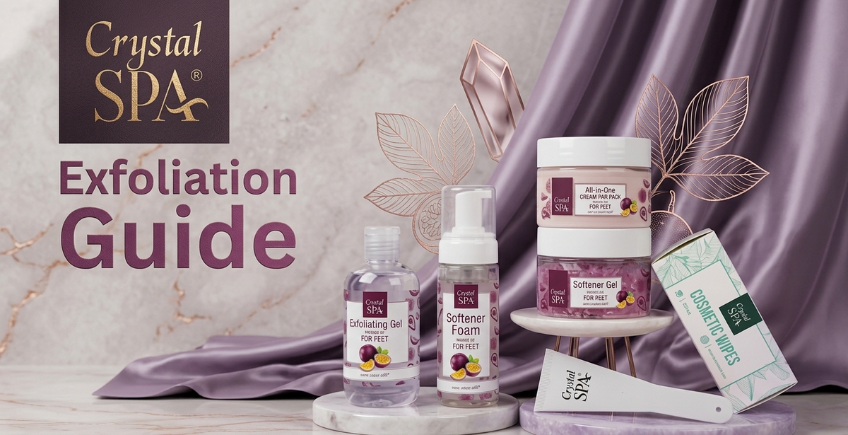 Crystal SPA exfoliation product line - User Guide