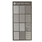 Stencil Plate - Abstract