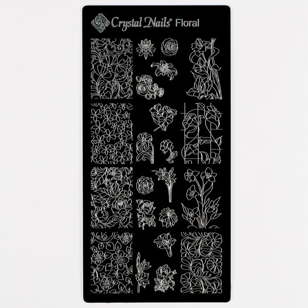 Stencil Plate - Floral