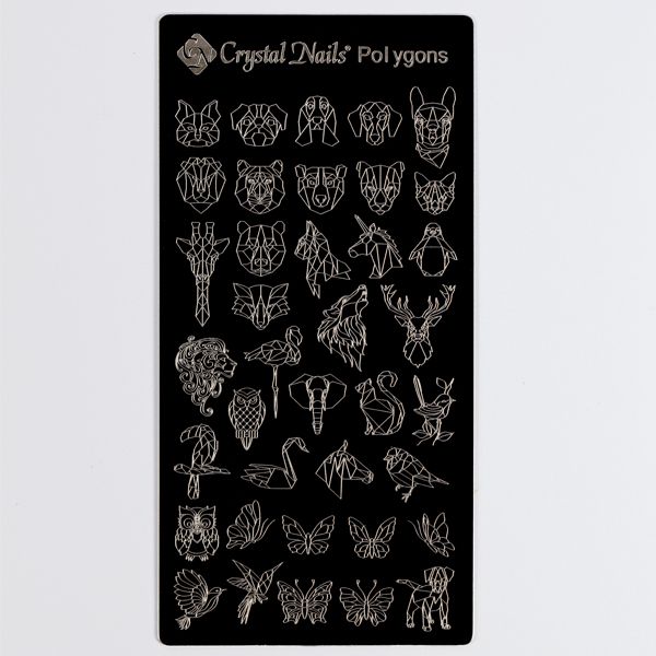 Stencil Plate - Polygons