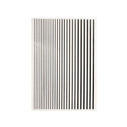 Magic Stripes Sticker BLACK