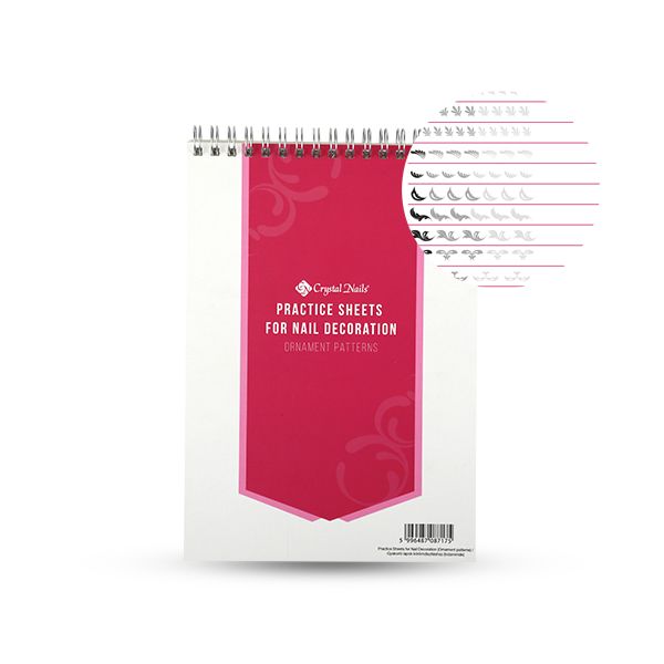 Practice Sheets for Nail Decoration (Ornament patterns)