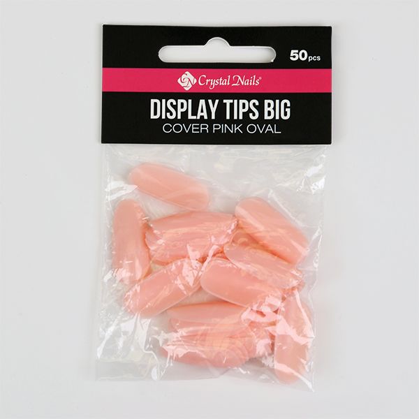 Nude Tip Cover Pink Oval