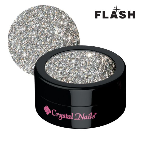 Flash Glitters 1 - Silver