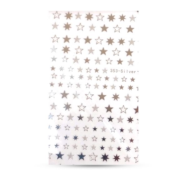 Nail Sticker (353-silver)