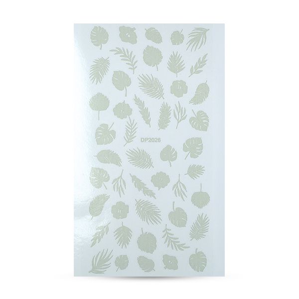 Nail Sticker - (DP2026-silver)