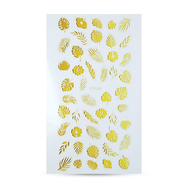 Nail Sticker - (DP2026-gold)