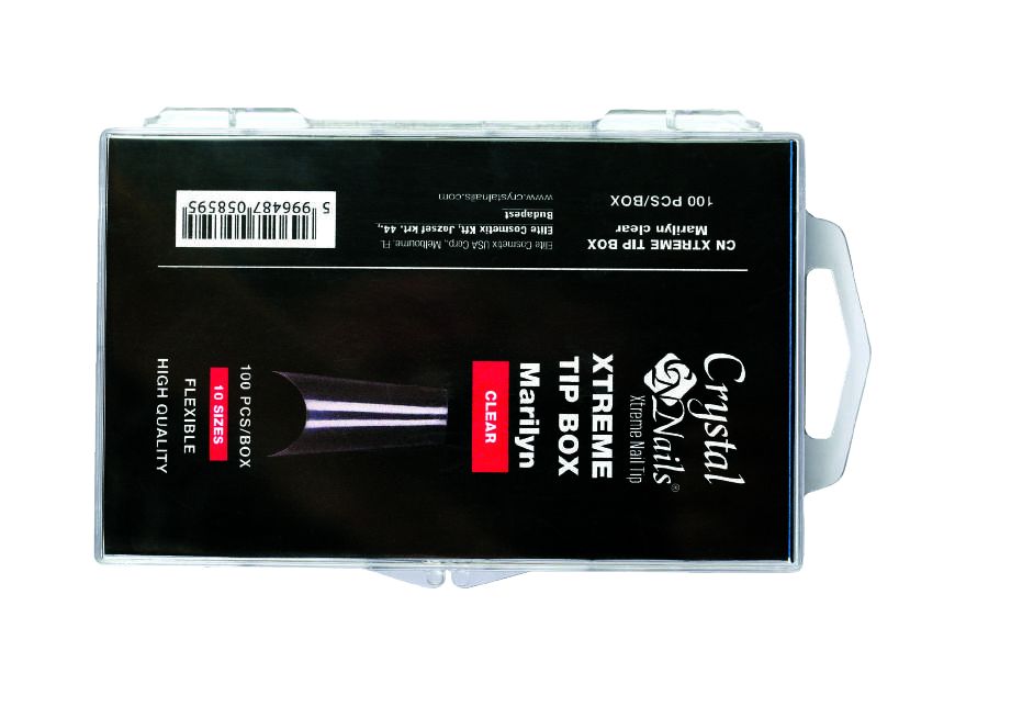 Xtreme Tip Box - Marilyn Clear (100pcs)