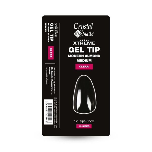 Xtreme Gel Tip Box - Modern Almond Medium 120pcs