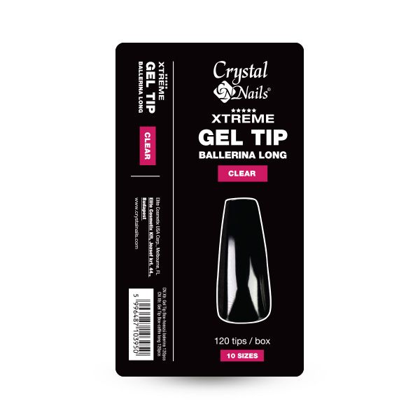 Xtreme Gel Tip Box - Coffin Long 120pcs