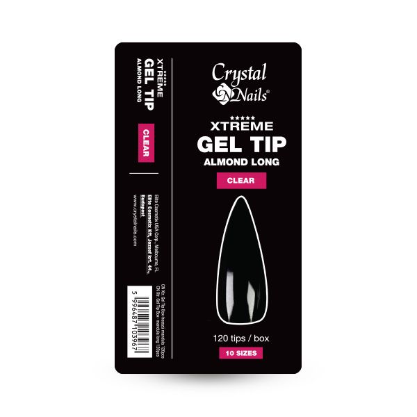 Xtreme Gel Tip Box - Almond Long 120pcs