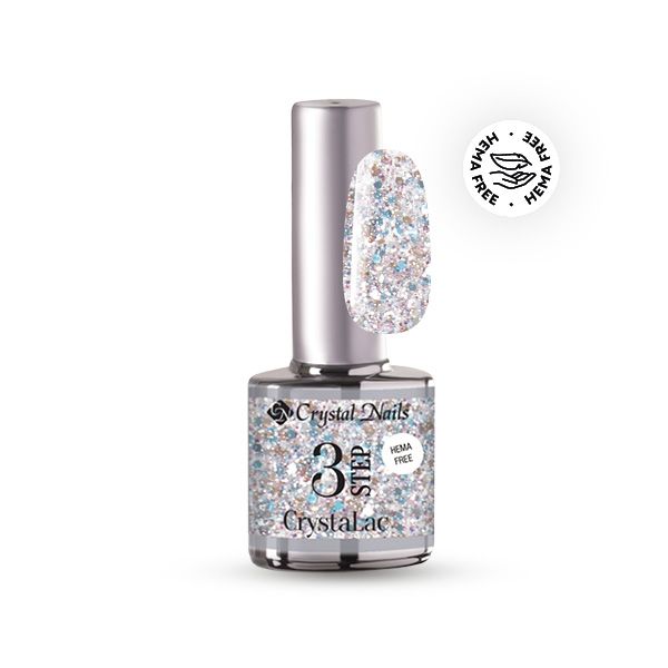 CrystaLac - 3S145 Glitter Turquoise