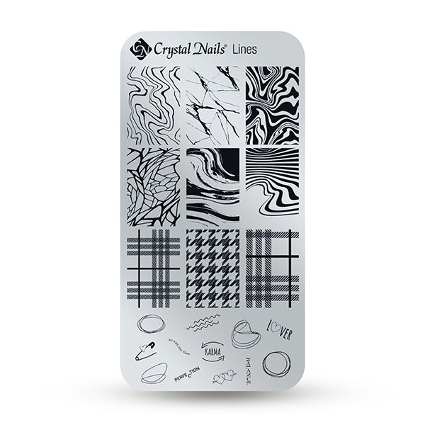 Stencil Plate - Lines