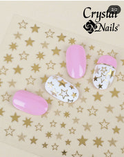 Nail Sticker (353-gold)