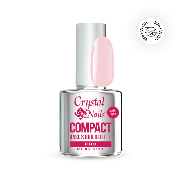 Compact Pro Base&Builder Gel - Milky Rose 13ml