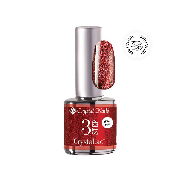 CrystaLac - 3SFD6 Full Diamonds Burnt Henna