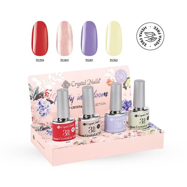 3 Step Hema Free Kit Preety In Bloom (4x4ml)