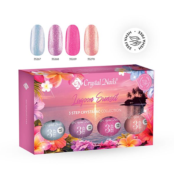 3 STEP HEMA Free Kit - Lagoon Sunset 2026 (4x4ml)