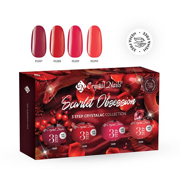 3 STEP HEMA Free Kit - Scarlet Obsession 2026 (4x4ml)