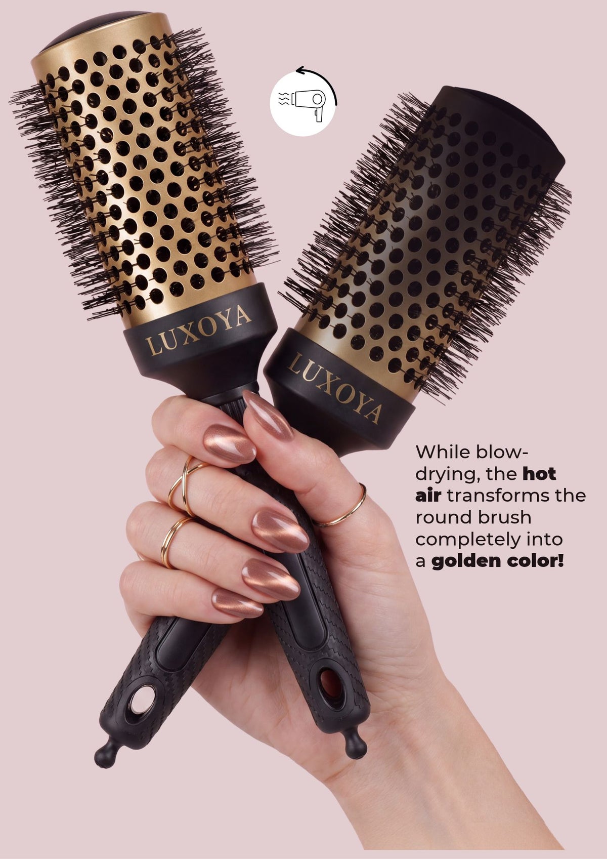 Premium Round Hair Brush