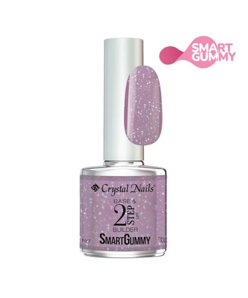 SmartGummy Base & Builder Gel - Nr7 Shimmer Mauve